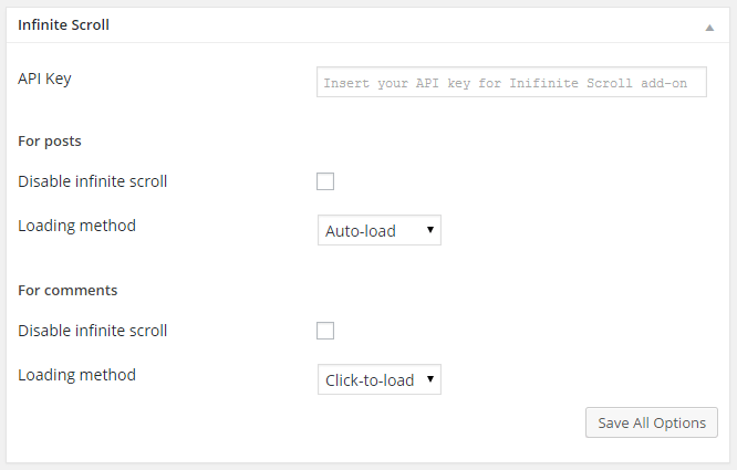 infinite-scroll-options
